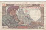 France 50 francs 50 Francs Jacques Coeur - 20-11-1941 - Série U.141 -