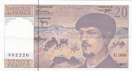 France 20 francs 20 Francs Debussy - 1997 - Série U.060 -