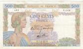 France 500 francs 500 Francs La Paix - 31-10-1940 - Série V.1178 -