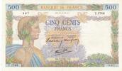 France 500 francs 500 Francs - La Paix - 09-01-1941 - Série T.1768 -