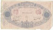 France 500 francs 500 Francs Rose et Bleu - 18-02-1927 - Série N.954 -