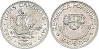 Portugal 100 escudos 100 Escudos - Iles Canaries - 1989 -