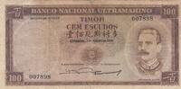 Timor 100 escudos 100 Escudos - Timor - Jose Celestino Da Silva - 02-01-1959 -