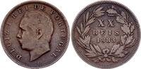 Portugal 20 reis 20 Reis Louis 1er - 1883 -