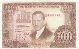 Espagne 100 pesetas 100 Pesetas - J.R. de Torres - 07-04-1953 - Série 2J -