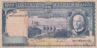Angola 1000 escudos 1000 Escudos - A. Tomas - barrage - 10-06-1970 - Série 20tT -