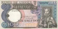 Angola 1000 escudos 1000 Escudos - L. de Camoes - Cascade - 10-06-1973 - Série Z0 -