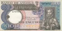 Angola 1000 escudos 1000 Escudos - L. de Camoes - Cascade - 10-06-1973 - Série AP -