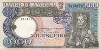 Angola 1000 escudos 1000 Escudos - L. de Camoes - Cascade - 10-06-1973 - Série AT -