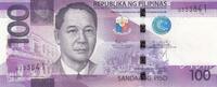 Philippines 100 piso 100 Piso - M. Rowas - Requin baleine, volcan Mayon - 2020 - Série U -