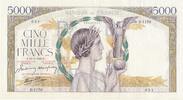 France 5000 francs 5000 Francs - Victoire - 11-02-1943 - Série D.1170 -