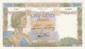France 500 francs 500 Francs - La Paix - 01-10-1942 - Série S.6947 -