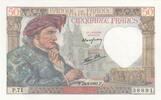 France 50 francs 50 Francs - Jacques Coeur - 24-04-1941 - Série P.71 -