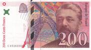 France 200 francs 200 Francs - Gustave Eiffel - Tour Eiffel - 1996 - Série C.052 -