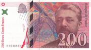 France 200 francs 200 Francs - Gustave Eiffel - Tour Eiffel - 1996 - Série H.053 -