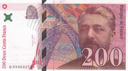 France 200 francs 200 Francs - Gustave Eiffel - Tour Eiffel - 1999 - Série Q.094 -