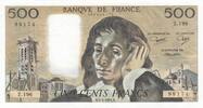 France 500 francs 500 Francs - Pascal - Tour St Jacques - 05-01-1984 - Série Z.196 -