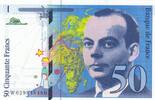 France 50 francs 50 Francs - Saint-Exupéry - 1996 - Série W.029 -