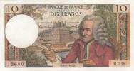 France 10 francs 10 Francs - Voltaire - 06-04-1967 - Série H.318 -