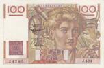 France 100 francs 100 Francs - Jeune Paysan - 02-10-1952 - Série Q.489 -