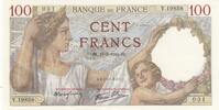 France 100 francs 100 Francs - Sully - 13-03-1941 - Série V.19858 -