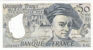 France 50 francs 50 Francs - Quentin de la Tour - 1990 - Série H.62 -