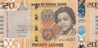 Sierra Leone 20 leones 20 Leones - Constance Cummings - John - 27-04-2022 - Série EF -
