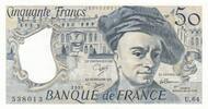 France 50 francs 50 Francs - Quentin de la Tour - 1991 - Série U.64 -