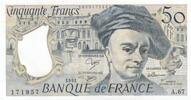 France 50 francs 50 Francs - Quentin de la Tour - 1991 - Série A.67 -