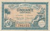 Algérie 50 centimes 50 Centimes - Chambre de commerce d'Oran - 25-03-1921 - 780, 122 -