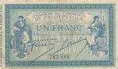 Algérie 1 franc 1 Franc - Chambre de commerce de Philippeville - 10-11-1914 - Série 783.888 -
