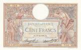 France 100 francs 100 Francs - Luc Olivier Merson - 31-12-1936 - Série V.52751 -