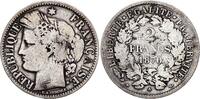 France 2 francs 2 Francs Cérès - 1870 Petit A Paris - Argent -