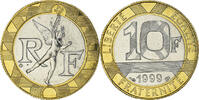 France 10 francs 10 Francs Génie de la Bastille - 1999 - BU -