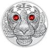 Autriche 20 euros Le pouvoir du Tigre - 20 Euros Argent BE 2022 - Eyes of the World -