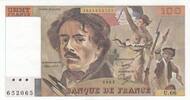France  100 Francs Delacroix - 1983 - Série U.66 SPL