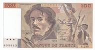 France  100 Francs - Delacroix - 1995 - Série N.290 P.NEUF