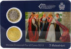 Saint-Marin Miniset 2 pièces 2013 - I Balestrieri - FDC sous blister -
