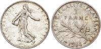 France 1 franc 1 Franc - Semeuse - 1914 - Argent -