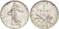 France 1 franc 1 Franc - Semeuse - 1916 - Argent -