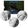 Andorre 1.25 euros Blister 2 X 1,25 euro 2023 - Grand Tétras et Pont San Antoni de la Grella -