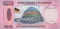 Rwanda 5000 francs 5000 Francs Monument - Artisanat - 2024 - Série LP -