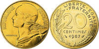 France 20 centimes 20 Centimes Marianne - 1987 Issu de Coffret -