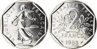 France 2 francs 2 Francs Semeuse - 1988 - Issu de Coffret -