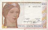 France 300 francs 300 Francs Cérès - 06-10-1938 - Série D. -
