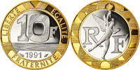France 10 francs 10 francs Génie de la Bastille - 1991 - BE -
