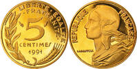 France 5 centimes 5 centimes Marianne - 1991 - BE -