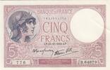 France 5 francs 5 Francs - Violet - 26-10-1939 - Série B.64879 -