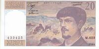 France 20 francs 20 Francs - Debussy - 1988 - Série M.023 -