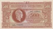 France 500 francs 500 Francs - Marianne - 1945 - Série 66L -